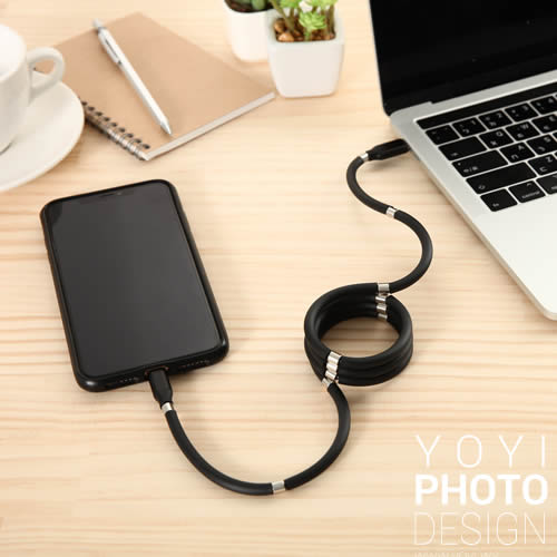 USB充電線攝影