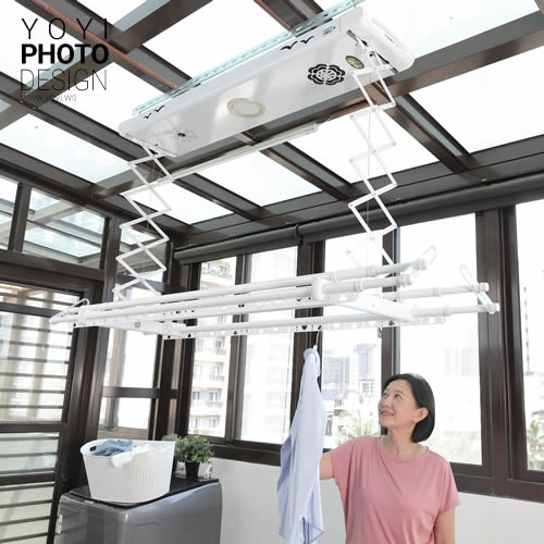 HCG電動曬衣架攝影