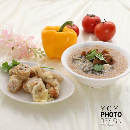 美食麵線攝影